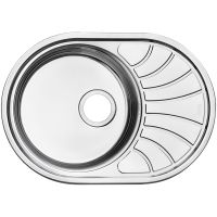 Кухонная мойка Iddis Suno S 65 SUN65SDi77 Сатин — фото 1, Кухонные мойки