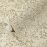 Обои RASCH Varvara 930245 Винил на флизелине (1,06*10,05) Бежевый/Золото, Дамаск — фото 2, Обои для стен