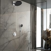 Товар: Душевая система Vincea Inspire VSFW-3I22MT3CH с термостатом Хром - фото 2 Душевая система Vincea Inspire VSFW-3I22MT3CH с термостатом Хром — фото 2, Встраиваемые душевые комплекты