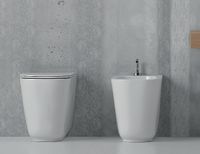 Унитаз Kerasan Tribeca 511830 приставной Белый матовый без сиденья — фото 5, Унитазы