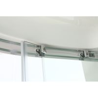 Товар: Душевая кабина Black&White Galaxy 8503900 профиль Серебристый хром задняя стенка Белая - фото 5 Душевая кабина Black&White Galaxy 8503900 профиль Серебристый хром задняя стенка Белая — фото 5, Душевые кабины