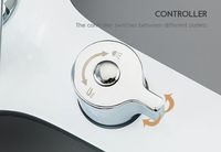 Смеситель для ванны Frap H49 F3249 Белый Хром — фото 6, Смеситель для ванны