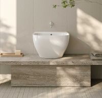 Товар: Раковина Globo Genesis 62 GE061.BI*0 Белая - фото 3 Раковина Globo Genesis 62 GE061.BI*0 Белая — фото 3, Раковины