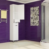 Товар: Шкаф пенал Mixline Этьен 36 R 539048 Белый - фото 3 Шкаф пенал Mixline Этьен 36 R 539048 Белый — фото 3, Мебель для ванной