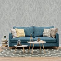 Обои Fipar Grand Classic R 28002 Винил на флизелине (1,06*10,05) Серый, Абстракция — фото 5, Обои для стен