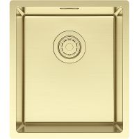 Кухонная мойка Paulmark Lassan 38 Uni LA38-LG Светлое золото — фото 1, Кухонные мойки