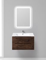 Тумба под раковину BelBagno Etna-H60 60 ETNA-H60-600-2C-SO-RW-P подвесная Rovere Moro — фото 8, Тумбы под раковину