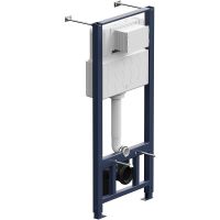 Комплект унитаза с инсталляцией AM.PM Spirit V2.0 FlashClean с сиденьем Микролифт и Белой клавишей смыва арт-IS47001.701700 — фото 9, Комплекты унитаз + инсталляция