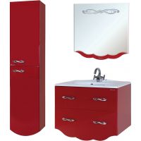 Товар: Тумба под раковину Bellezza Версаль 100 4631117270039 подвесная Красная - фото 5 Тумба под раковину Bellezza Версаль 100 4631117270039 подвесная Красная — фото 5, Тумбы под раковину