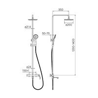 Товар: Душевая система Iddis Joker JOKSB1Fi06 Хром - фото 6 Душевая система Iddis Joker JOKSB1Fi06 Хром — фото 6, Душевое оборудование. Душевая программа