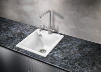 Кухонная мойка Milacio Murcia 42 Cuarzo MC.77042 Белая — фото 4, Кухонные мойки