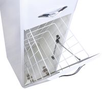 Шкаф пенал Style Line Каре Люкс Plus 30 с бельевой корзиной Белый арт-СС-00002325 — фото 4, Пеналы для ванной комнаты