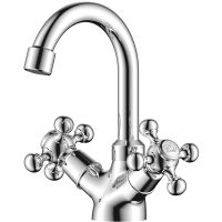 Смеситель для раковины Olive's Girona 01110GR Хром — фото 1, Смесители для раковины