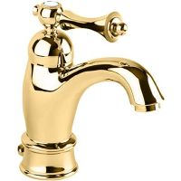 Смеситель для раковины Cezares Margot MARGOT-LSM1-A-03/24-M Золото 24 карат — фото 1, Смесители для раковины