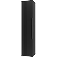 Шкаф пенал Brevita Savoy 35 SAV-05035-030 подвесной Черный матовый — фото 1, Пеналы для ванной комнаты