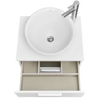 Тумба под раковину Roca Victoria 60 A857468806 подвесная Белый глянец — фото 7, Мебель для ванной