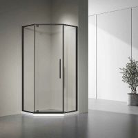 Товар: Душевой уголок Veconi Rovigo RV-35B 100х100 RV35B-100-01-C7 профиль Черный матовый стекло прозрачное - фото 2 Душевой уголок Veconi Rovigo RV-35B 100х100 RV35B-100-01-C7 профиль Черный матовый стекло прозрачное — фото 2, Душевые уголки