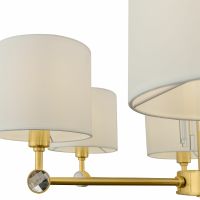 Люстра Maytoni Neoclassic Alloro Белая Латунь арт-MOD088PL-06BS — фото 2, Люстры