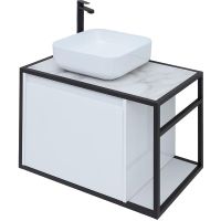 Товар: Тумба под раковину Aquanet Nova Lite Loft 75L 261650 подвесная Белый глянец - фото 2 Тумба под раковину Aquanet Nova Lite Loft 75L 261650 подвесная Белый глянец — фото 2, Тумбы под раковину