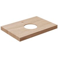 Столешница под раковину Kerama Marazzi Canaletto Риальто 70 CN70.SG560420R Бежевая матовая — фото 1, Столешницы под раковину