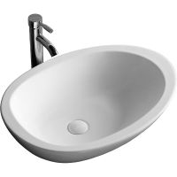 Раковина-чаша Ceruttispa 66 CR1005 СТ9573 Белая — фото 1, Раковины накладные