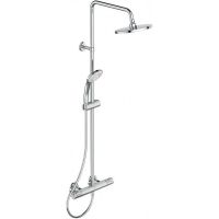 Душевая система Ideal Standard Ceratherm T25 A7208AA с термостатом Хром — фото 1, Душевые стойки