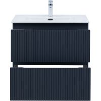 Тумба под раковину Aquanet Джейн 70 335428 подвесная Маренго — фото 7, Тумбы под раковину