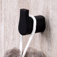 Крючок WasserKRAFT Elbe K-7223 Черный матовый — фото 2, Крючки для полотенец