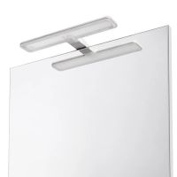 Товар: Зеркало Roca The Gap 45 ZRU9000090 с подсветкой (светильник сверху) - фото 3 Зеркало Roca The Gap 45 ZRU9000090 с подсветкой (светильник сверху) — фото 3, Мебель для ванной