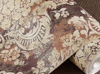 Обои Артекс Dieter Langer Fusion 10443-04 Винил на флизелине (1,06*10,05) Коричневый/Золото, Дамаск — фото 2, Обои для стен