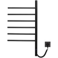 Электрический полотенцесушитель Vincea 43х80 VTD-1S2CBE Черный матовый — фото 1, товары