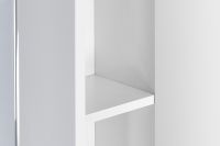 Зеркало со шкафом Aquaton Онда 58 1A009802ON01R с подсветкой Белое — фото 3, Зеркальные шкафы в ванную