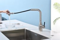 Смеситель для кухни Paulmark Viper Никель арт-Vi213105-NI — фото 9, Смесители для кухни