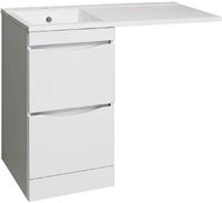 Товар: Тумба под раковину Runo Орион 105 00-00000145 Белая - фото 5 Тумба под раковину Runo Орион 105 00-00000145 Белая — фото 5, Тумбы под раковину