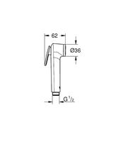 Товар: Гигиенический душ Grohe Tempesta-F Trigger Spray 27512001 Хром - фото 5 Гигиенический душ Grohe Tempesta-F Trigger Spray 27512001 Хром — фото 5, Гигиенические души