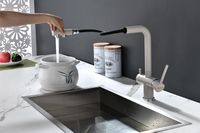 Смеситель для кухни Paulmark Serpentine Se213222-BE Бежевый — фото 21, Смесители