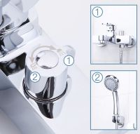 Товар: Смеситель для ванны Frap H73 F3273 Хром - фото 7 Смеситель для ванны Frap H73 F3273 Хром — фото 7, Смеситель для ванны