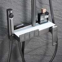 Товар: Душевая система Black&White Universe UK5012MG 5012MG Gun Metal - фото 2 Душевая система Black&White Universe UK5012MG 5012MG Gun Metal — фото 2, Душевое оборудование. Душевая программа