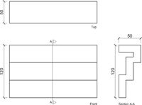 Карниз гибкий Европласт 1.50.262 2000x120x50 мм — фото 3, Карнизы