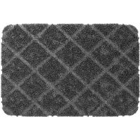 Коврик для ванной комнаты WasserKRAFT Lippe 90х60 Charcoal gray арт-BM-6512 — фото 1, Коврики для ванной комнаты