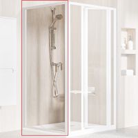 Душевая стенка Ravak Supernova PSS-80 940401O2Z1 профиль Белый стекло Transparent — фото 1, Боковые стенки
