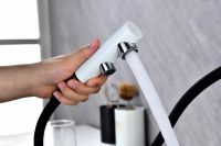 Смеситель для кухни Paulmark Serpentine Se213222-431 Белый матовый — фото 14, Смесители для кухни