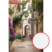 Фреска Ortograf Городской пейзаж 5312 Фактура бархат FX Флизелин (1,8*2,7) Разноцветный, Город/Цветы — фото 1, Фрески