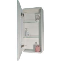 Зеркальный шкаф Континент Elliott LED 40 L МВК058 с подсветкой Белый — фото 3, Зеркальные шкафы в ванную