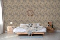 Обои Grandeco Elementum EE 1202 Винил на флизелине (0,53*10,05) Серый/Коричневый, Штукатурка — фото 5, Обои для стен