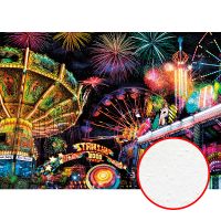 Фреска Ortograf Городской пейзаж 7097 Фактура бархат FX Флизелин (3,8*2,7) Разноцветный, Город — фото 1, Фрески