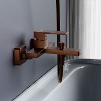 Товар: Смеситель для ванны Damixa Gala 531000500 Розовое золото - фото 3 Смеситель для ванны Damixa Gala 531000500 Розовое золото — фото 3, Смесители