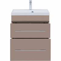 Тумба под раковину Aquanet Верона 60 304536 подвесная Капучино — фото 6, Мебель для ванной