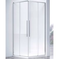 Душевой уголок Vincea Slim-N 100x90 VSS-4SN9010CL профиль Хром стекло прозрачное — фото 1, Прямоугольные душевые уголки