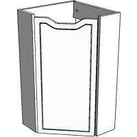 Товар: Тумба под раковину Corozo Мирра 40 SD-00001642 угловая Белая - фото 5 Тумба под раковину Corozo Мирра 40 SD-00001642 угловая Белая — фото 5, Мебель для ванной